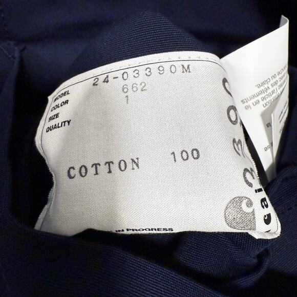 Rare NWT Sacai x Carhartt WIP Reversible Cotton Canvas Coat | Size 1 - Picture 4 of 13